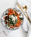 Kenwood Spiralizer Sweet Potato Noodles with Spinach & Feta Recipe | Bikinis & Passports