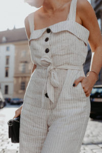 Summer Must-Have: Mango Linen Jumpsuit | Bikinis & Passports