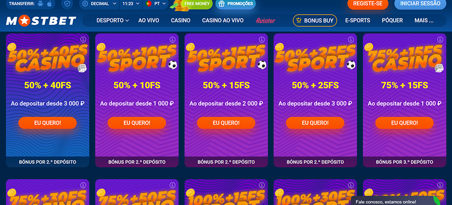 lista de bônus para todos os jogos